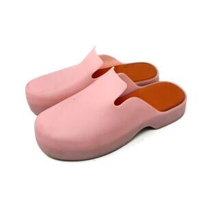 Melissa Women’s Pink Cloud Clog Slip-On Sandals Size 9 Comfort Jelly Shoes